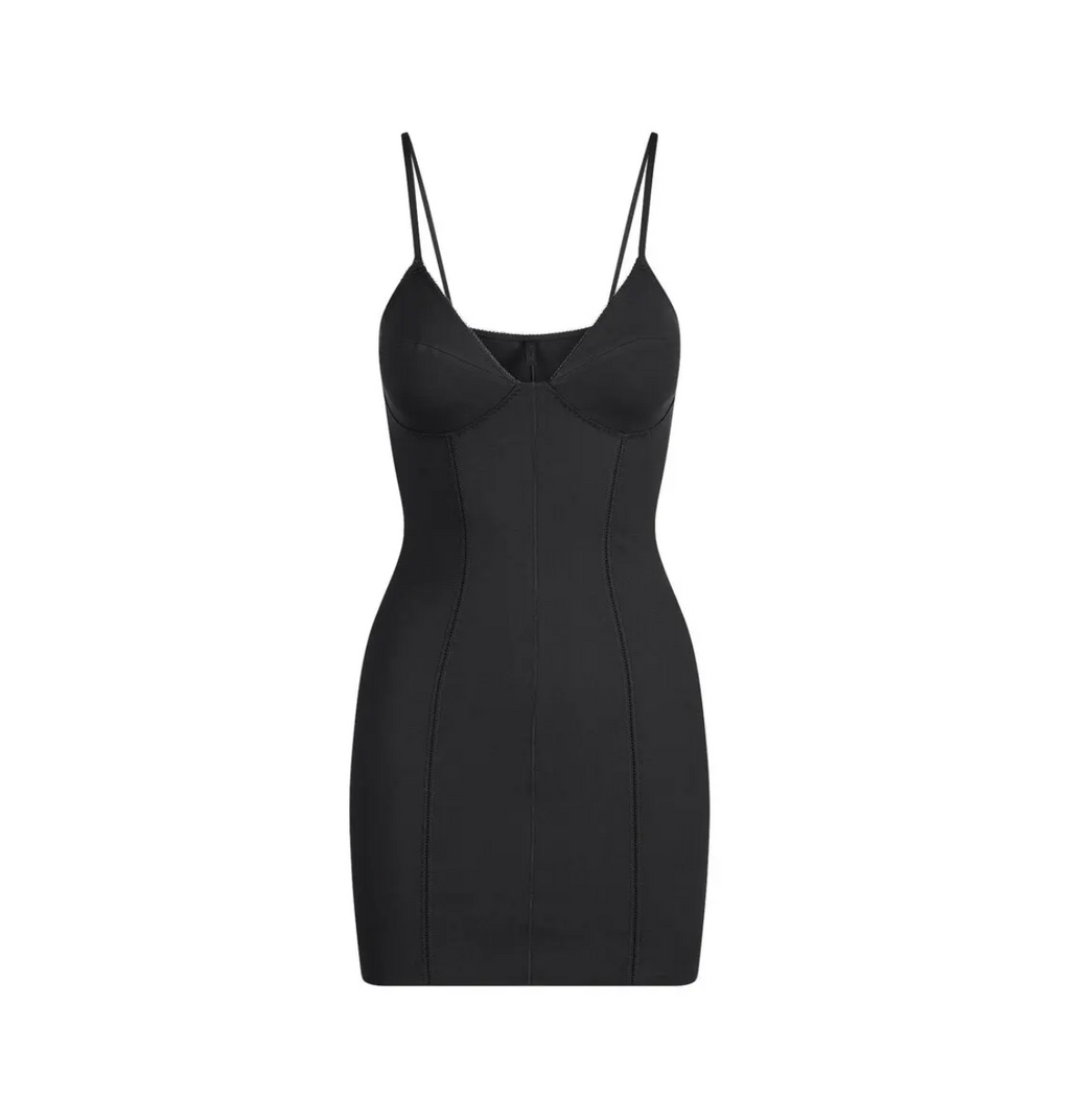 COTTON SHAPEWEAR MINI DRESS