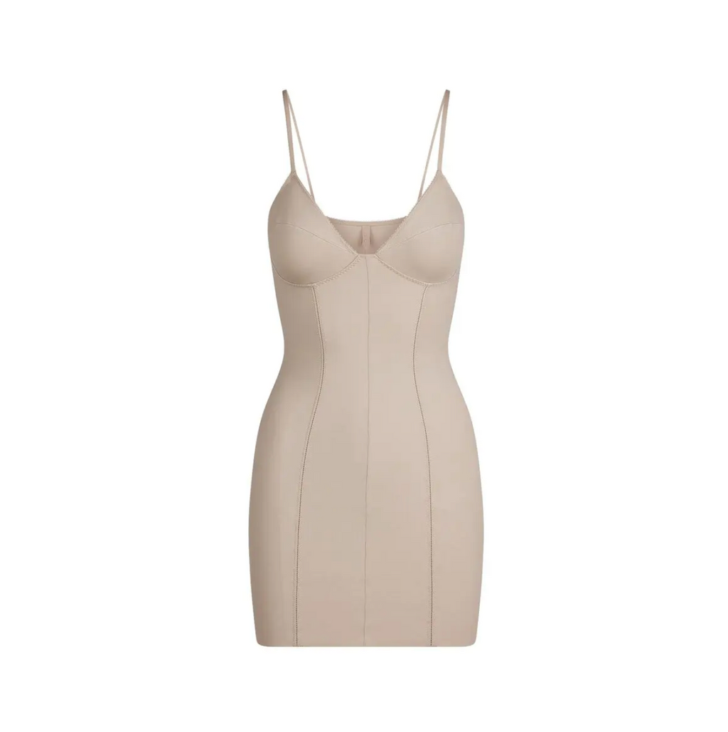 COTTON SHAPEWEAR MINI DRESS