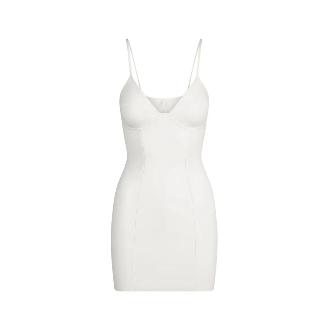COTTON SHAPEWEAR MINI DRESS