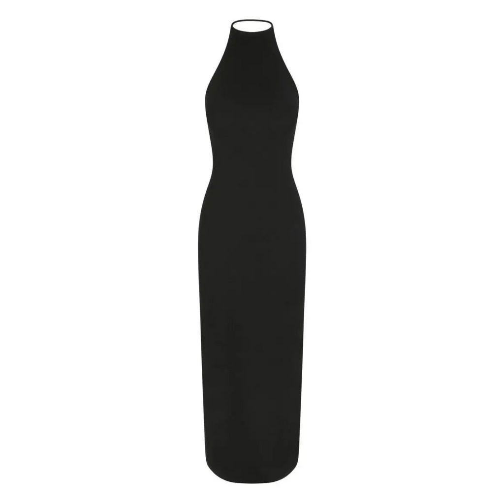 CLOUD HALTER LONG DRESS