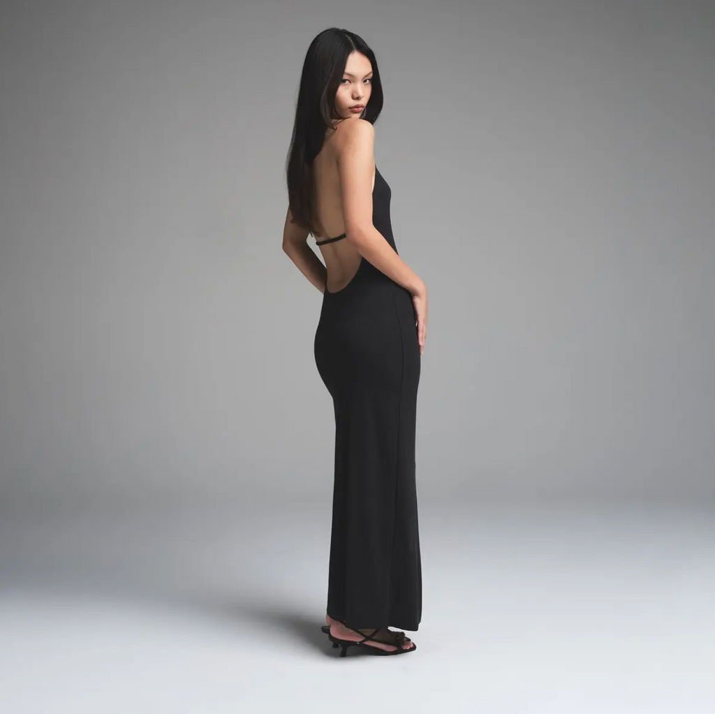 CLOUD HALTER LONG DRESS