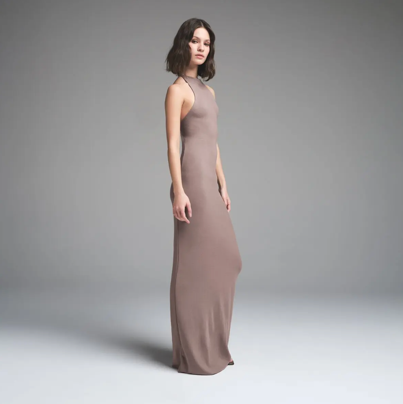 CLOUD HALTER LONG DRESS