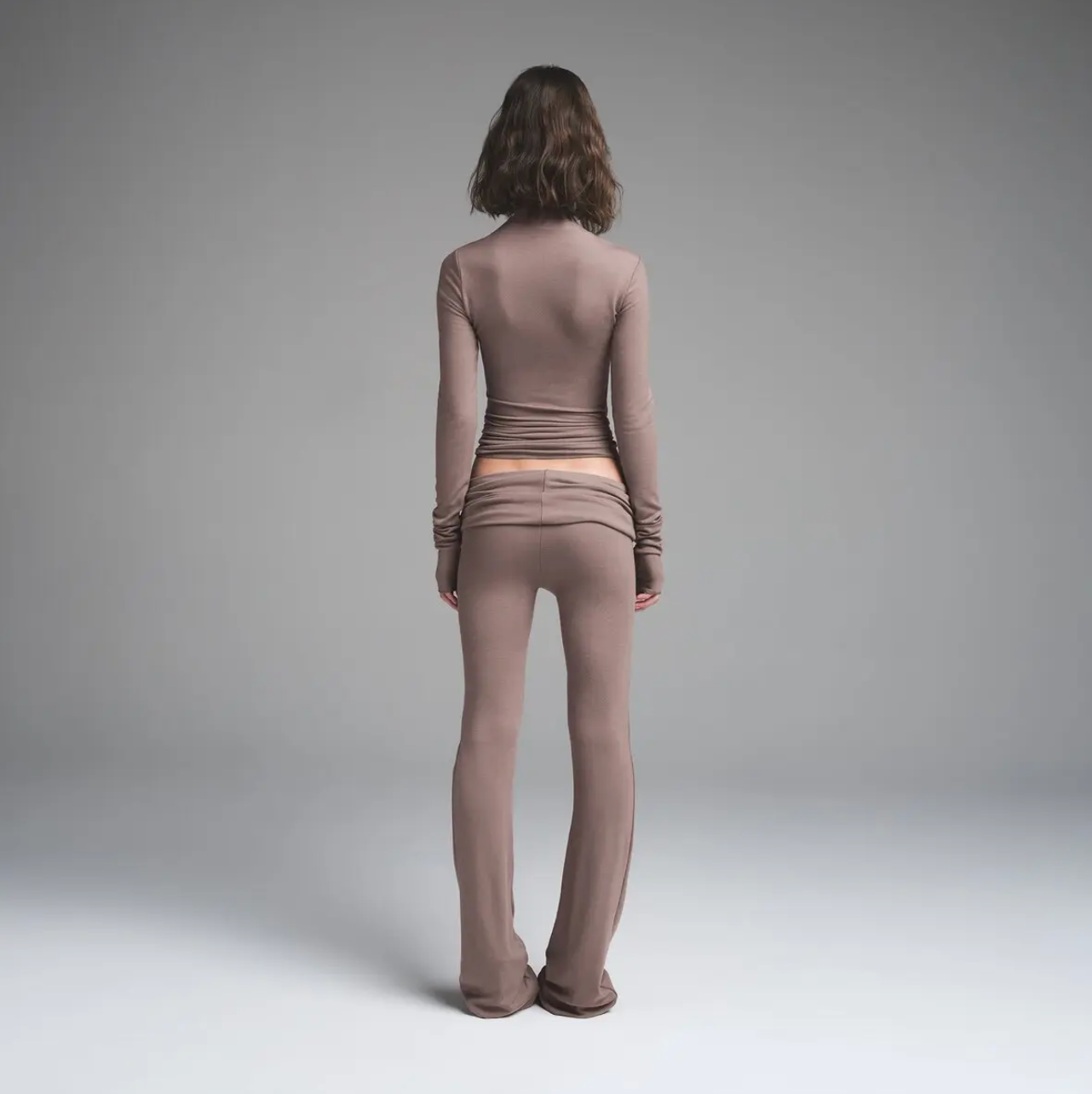 Cloud Asymmetric Long Sleeve SET