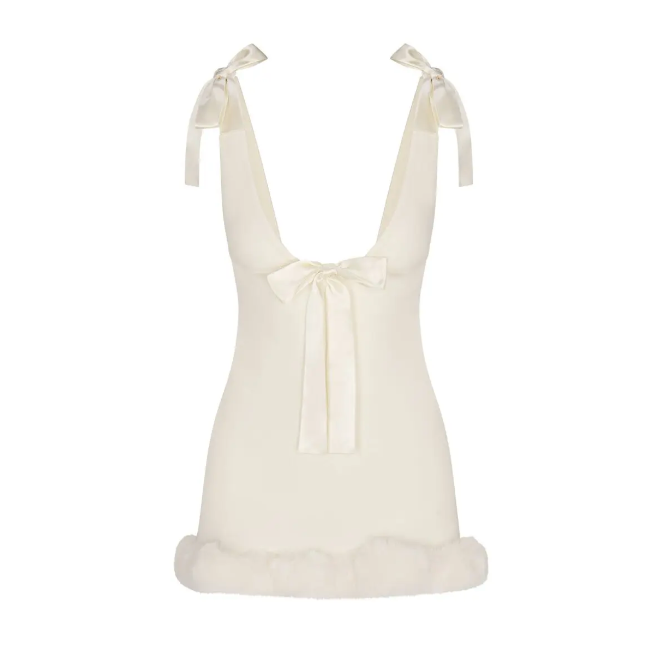 MINI CLOUD BOW DRESS