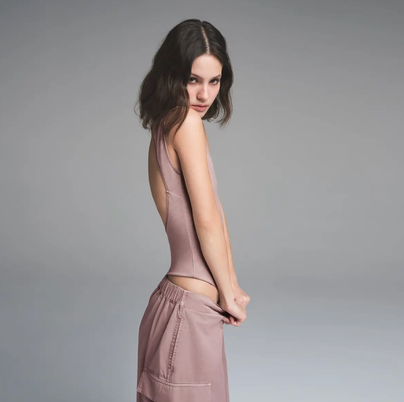 OUTDOOR OPEN BACK BODYSUIT