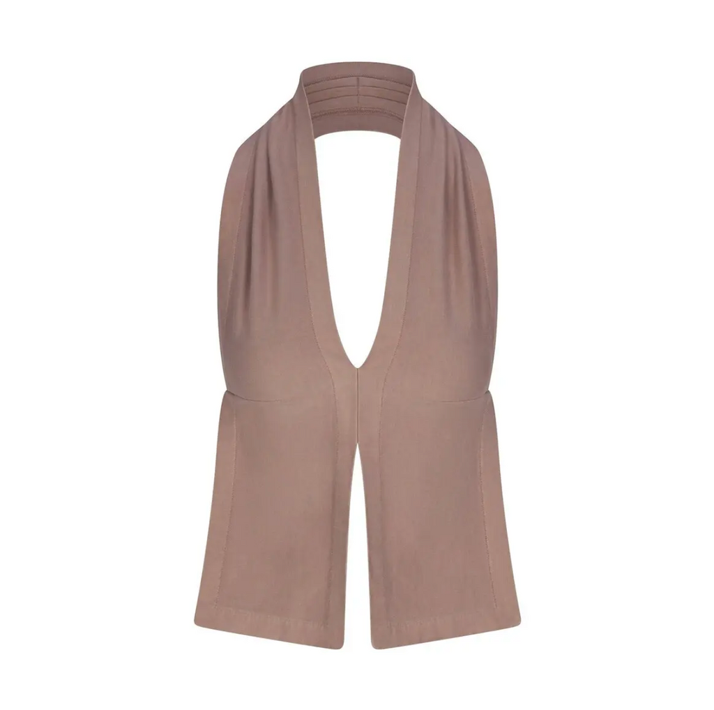 OUTDOOR HEAVY JERSEY HALTER TOP