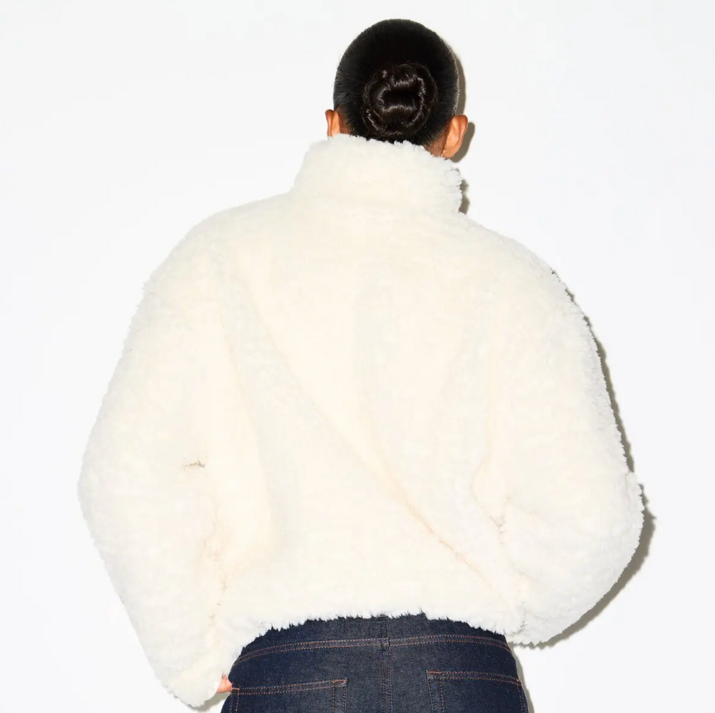 FAUX FUR OVERSIZED JACKET