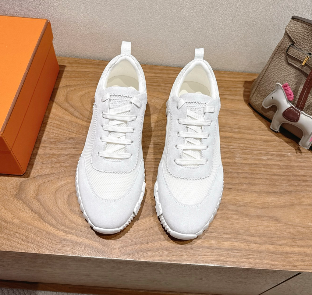 Hermès Bouncing White Sneaker