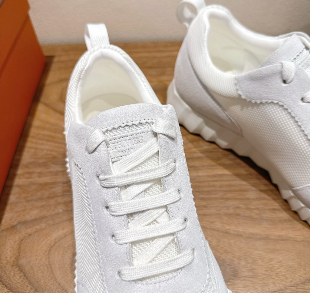 Hermès Bouncing White Sneaker