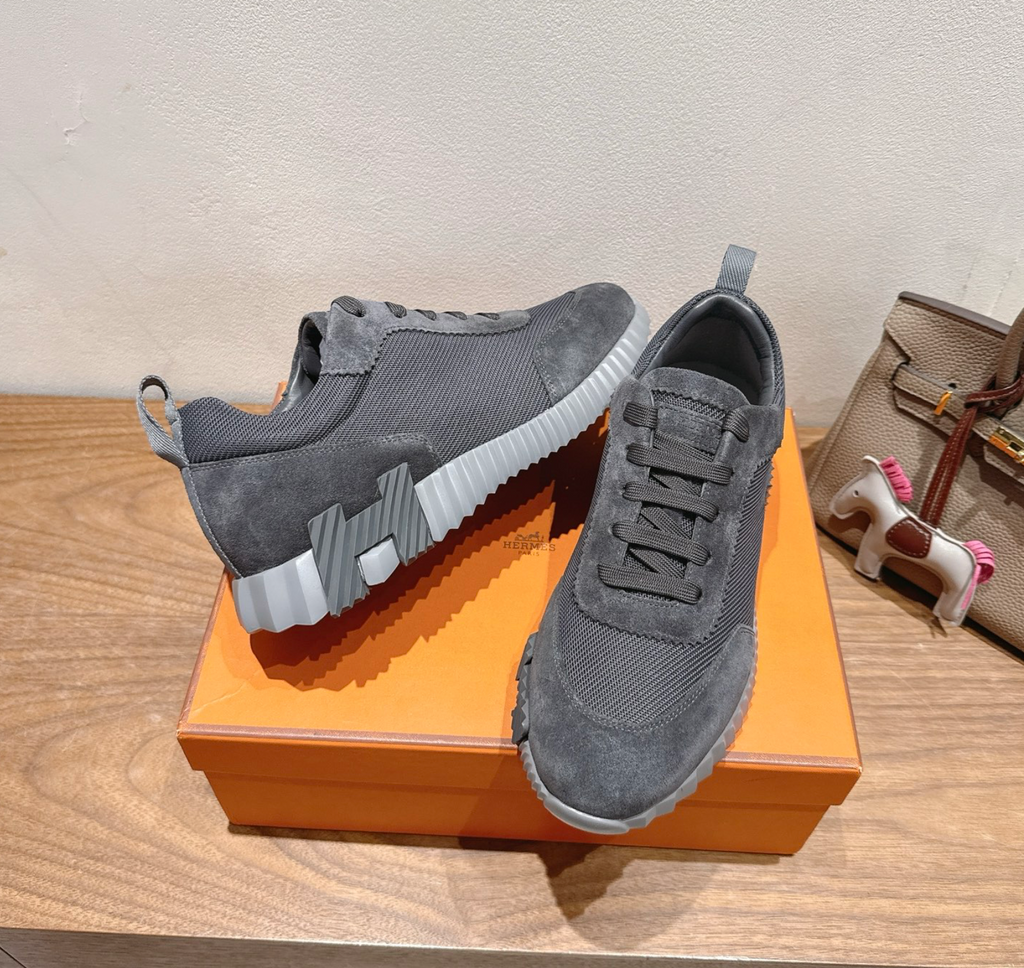 Hermès Bouncing Grey Sneaker