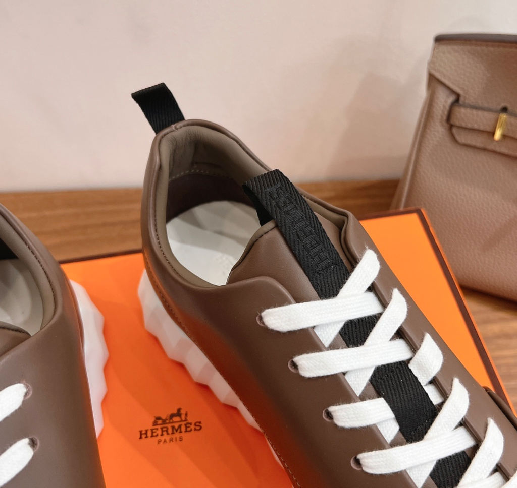 Hermès Jump Brown Sneaker