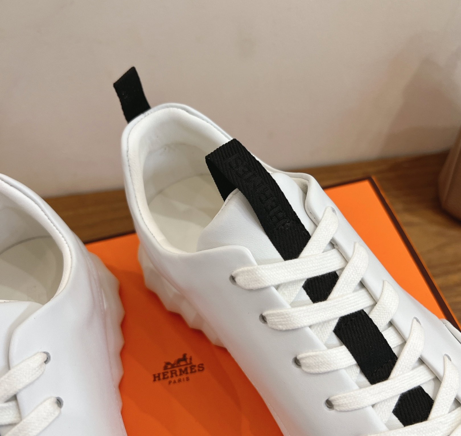 Hermès Jump White Sneaker