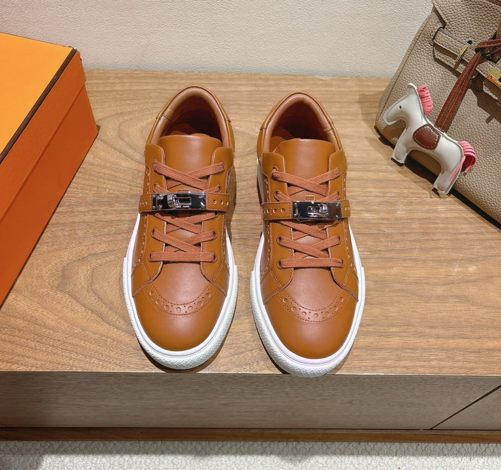 Hermès Day Brown Sneaker