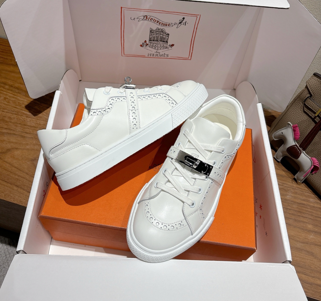 Hermès Day White Sneaker