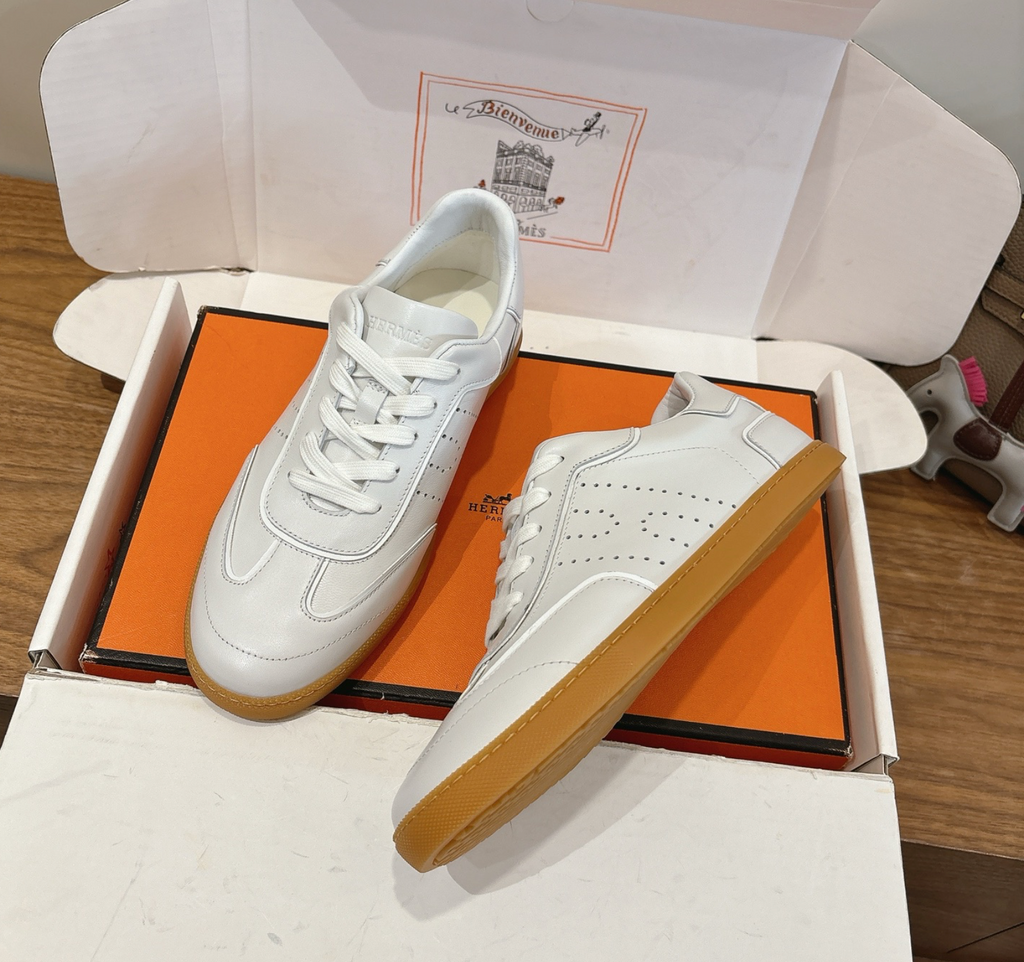 Hermès Match White Sneaker