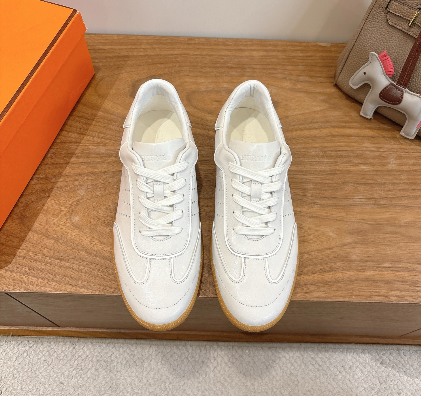 Hermès Match White Sneaker