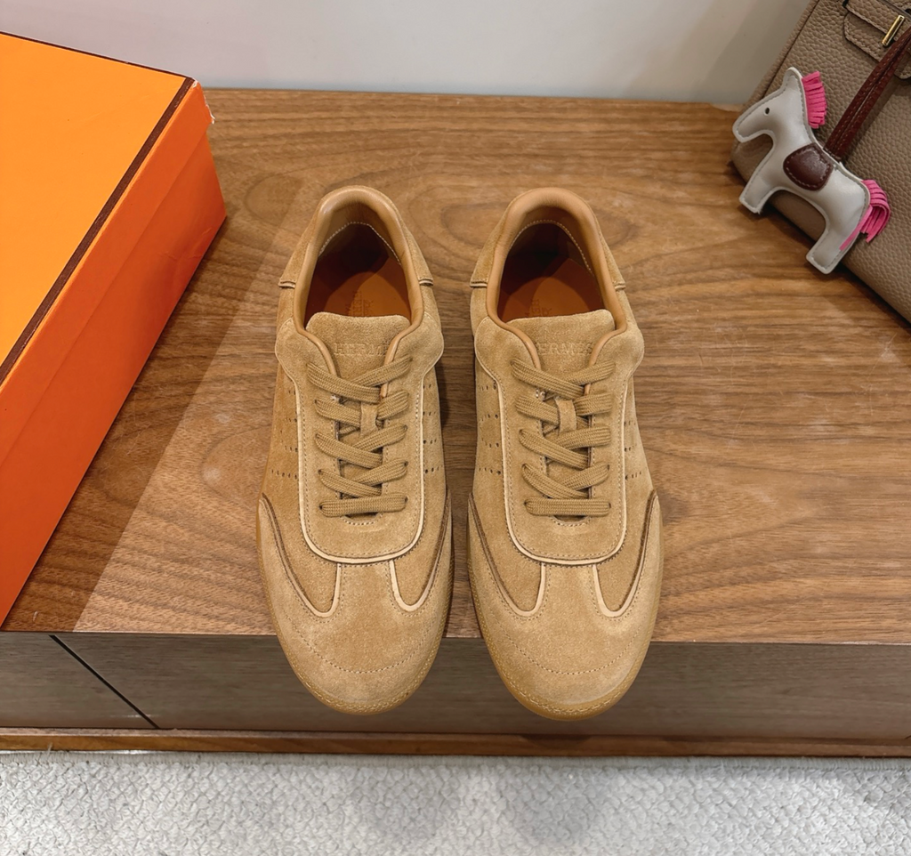 Hermès Brown Match Sneaker