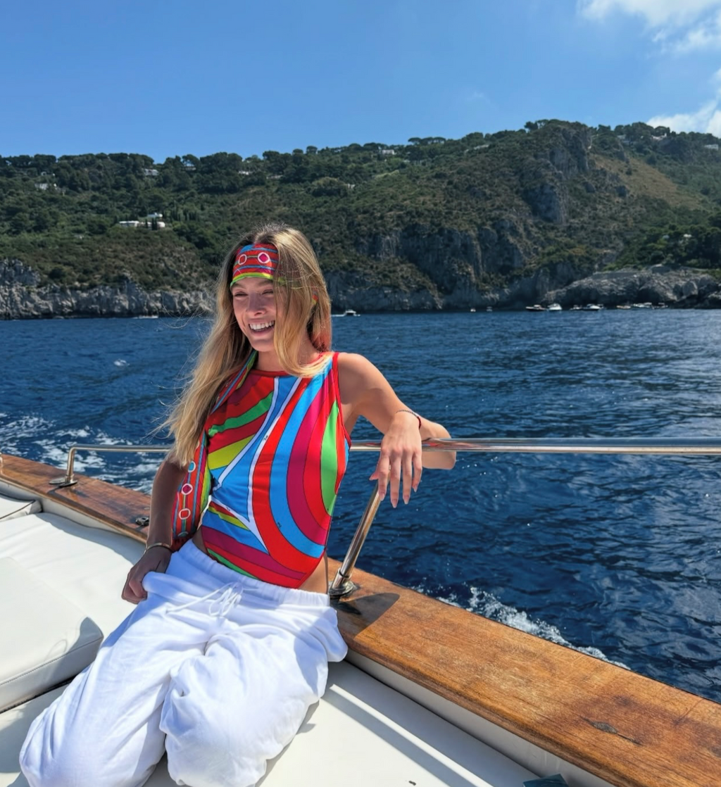 PUCCI Iride Open Back Swimsuit & Bodysuit