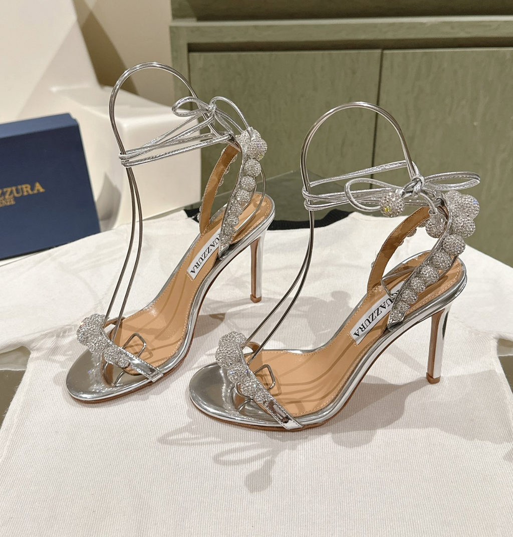 AQUAZZURA Disco Dancer Sandal 100