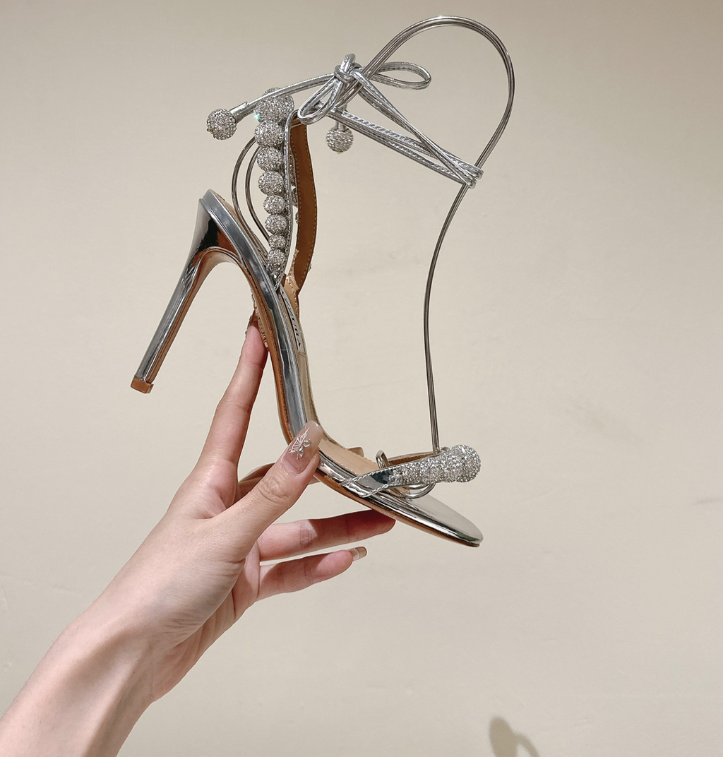 AQUAZZURA Disco Dancer Sandal 100