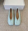 MM Leather Tabi Ballerina Heels