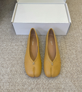 MM Leather Tabi Ballerina Heels