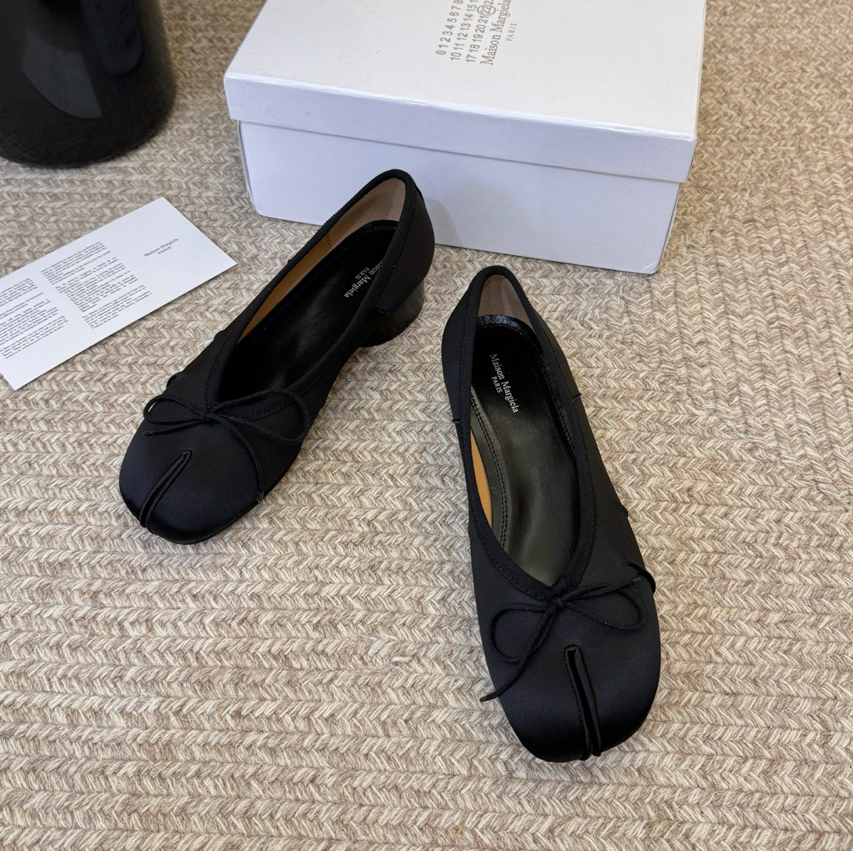 MM Tabi Satin Ballerina Flat