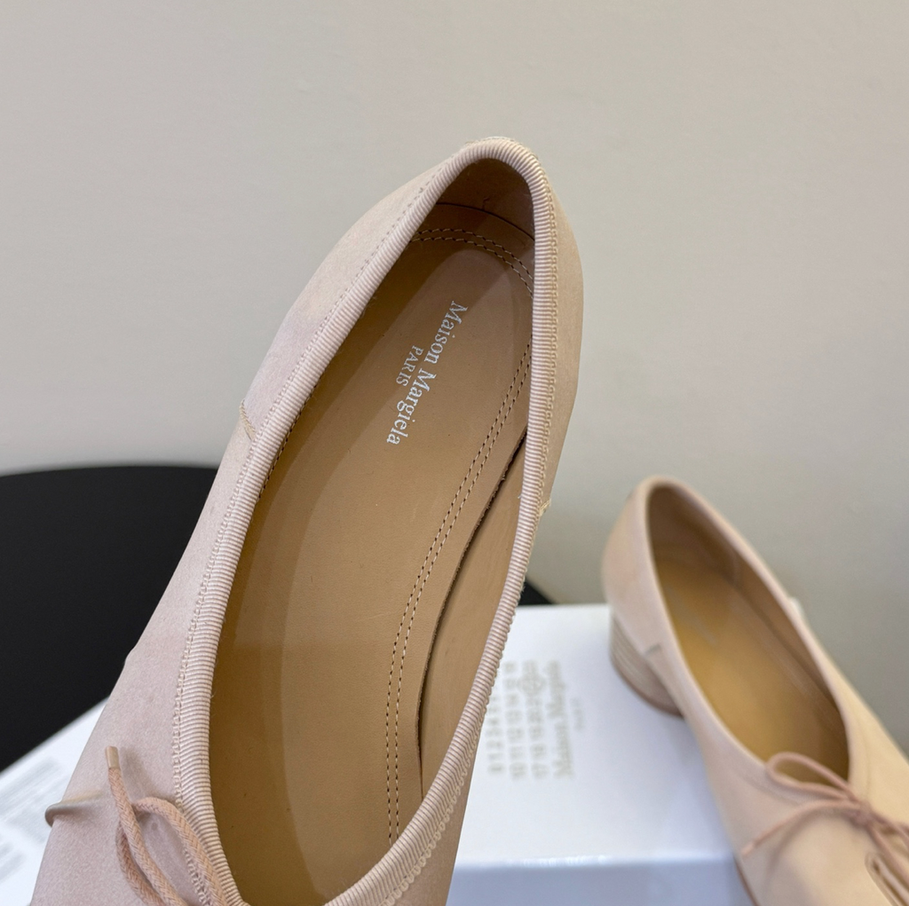 MM Tabi Satin Ballerina Flat