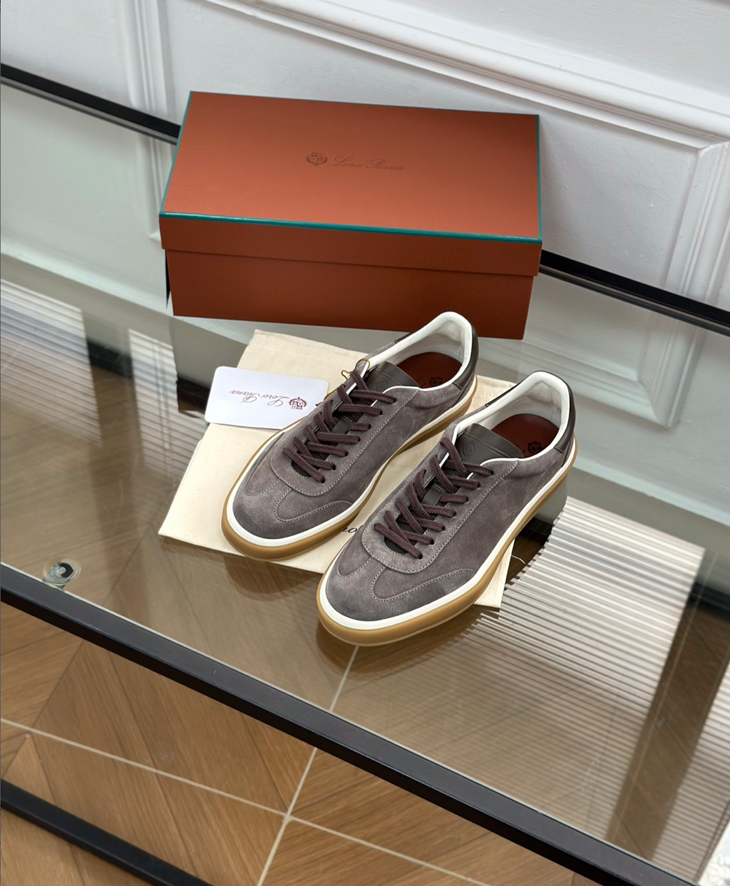 Tennis Walk Brown Sneaker Calfskin