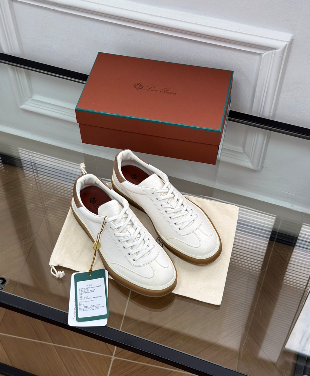 Tennis Walk White Sneaker Calfskin