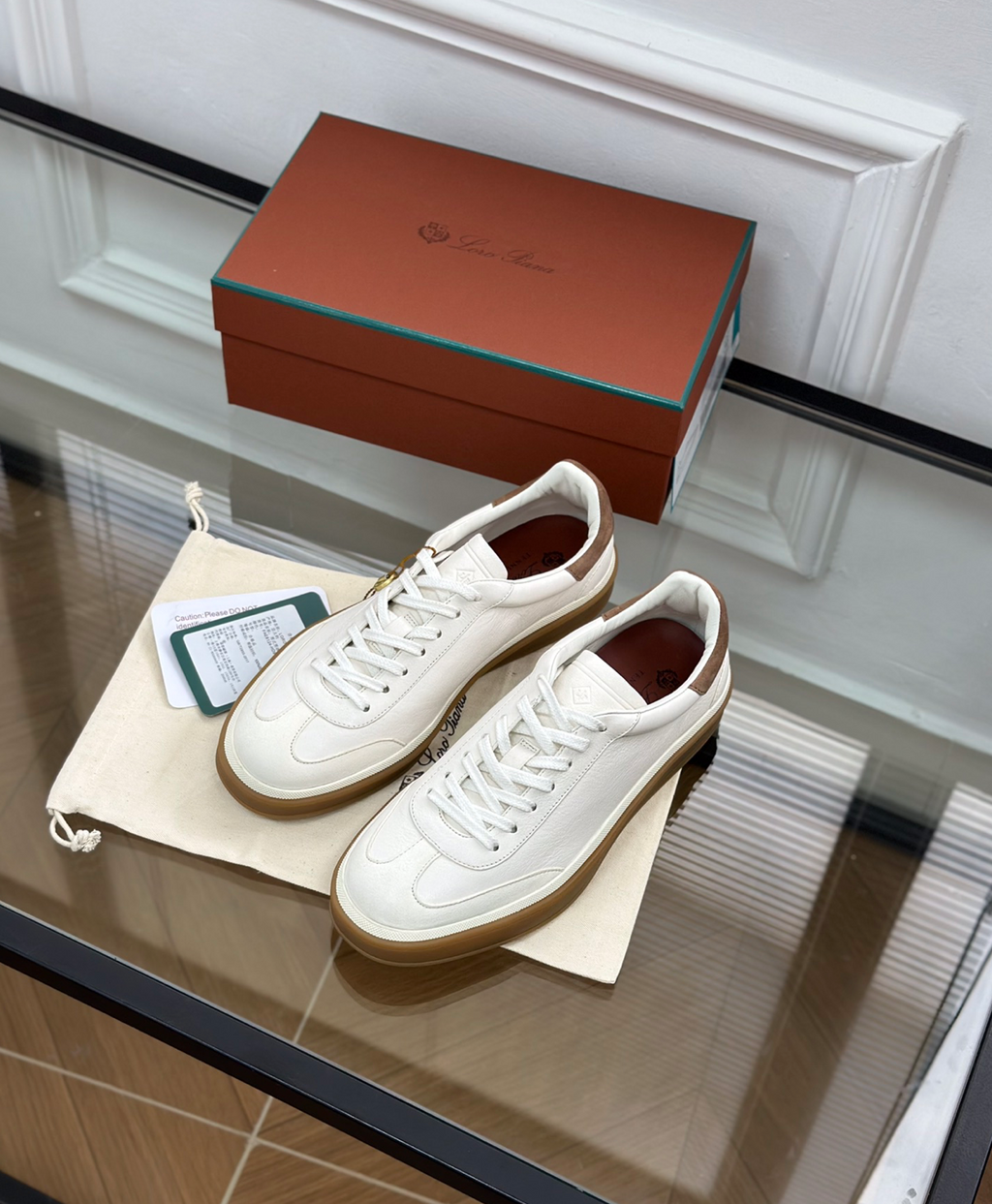 Tennis Walk White Sneaker Calfskin