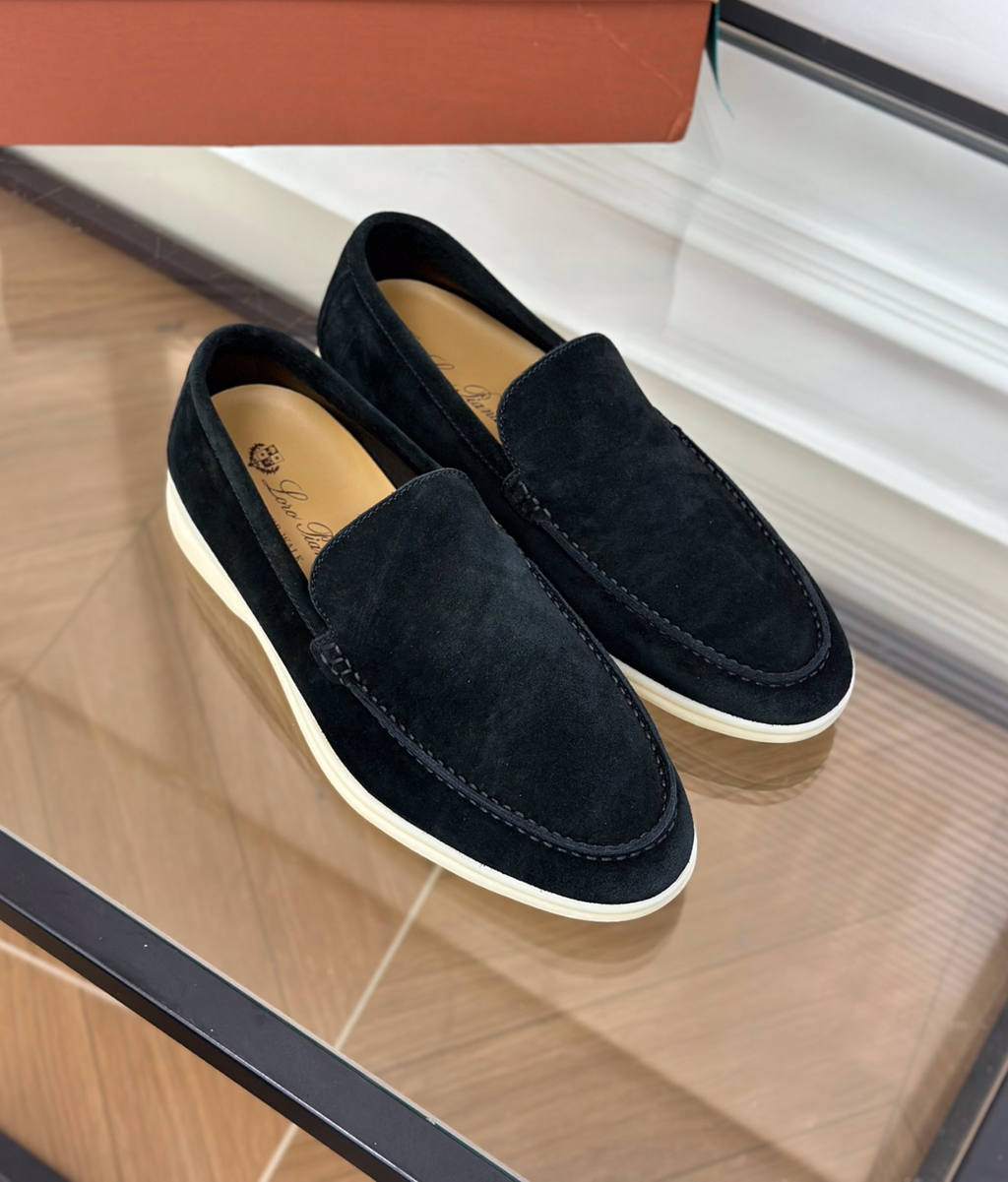 Moccasins Summer Walk Black Suede