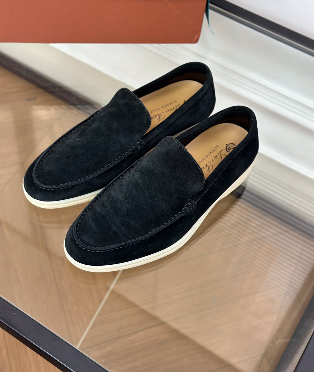 Moccasins Summer Walk Black Suede
