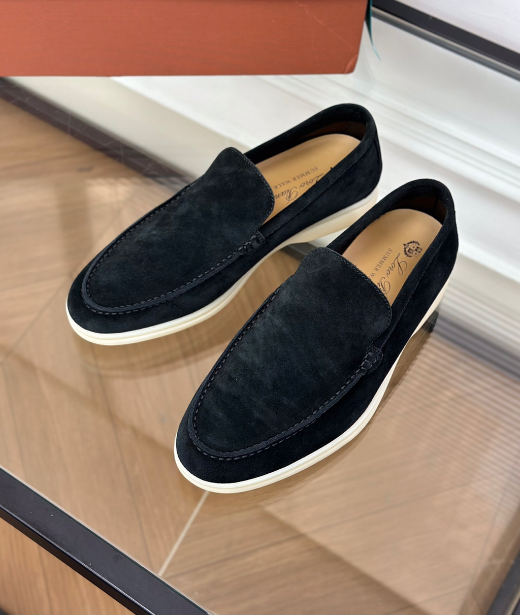 Moccasins Summer Walk Black Suede