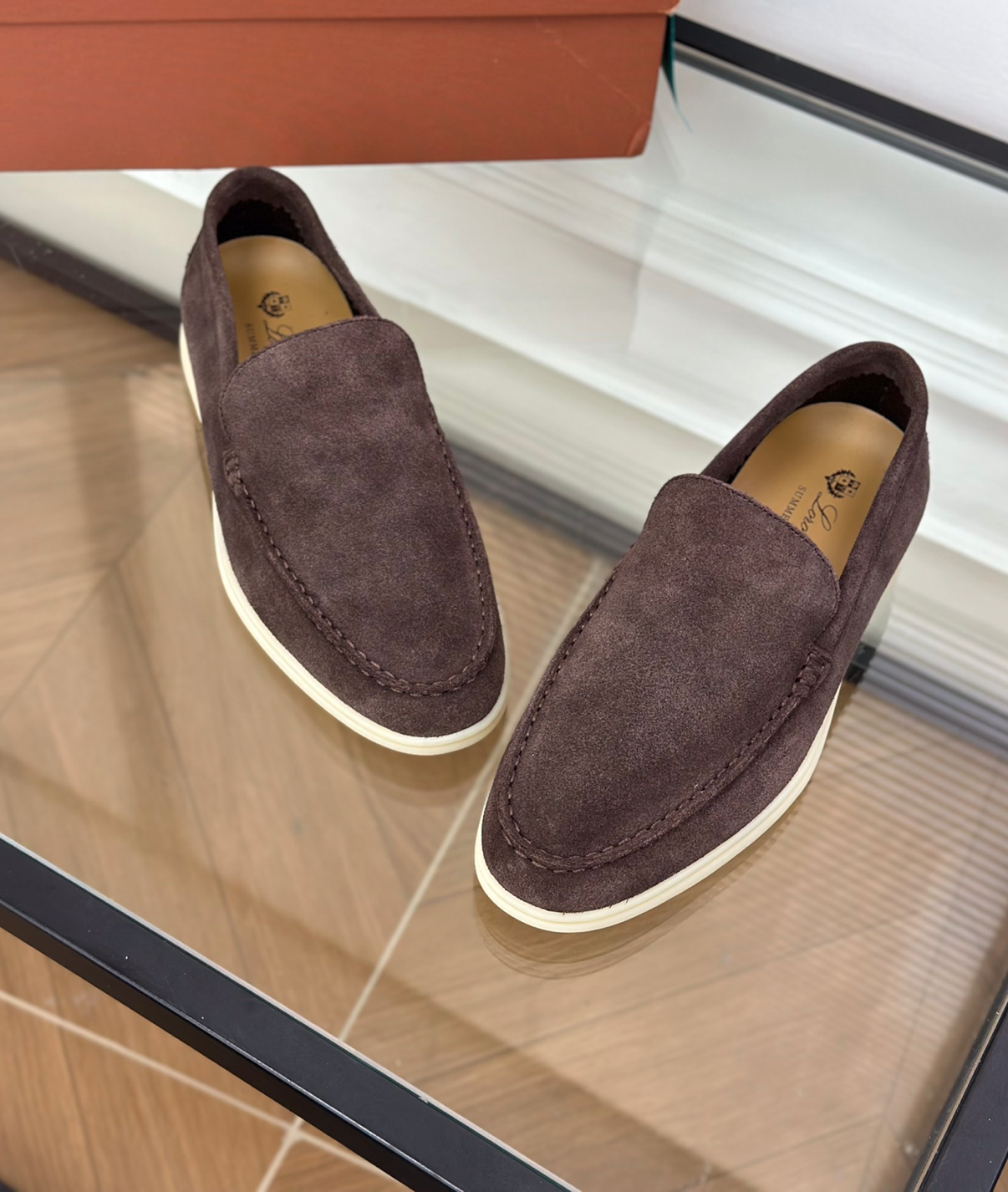 Moccasins Summer Walk Brown Suede