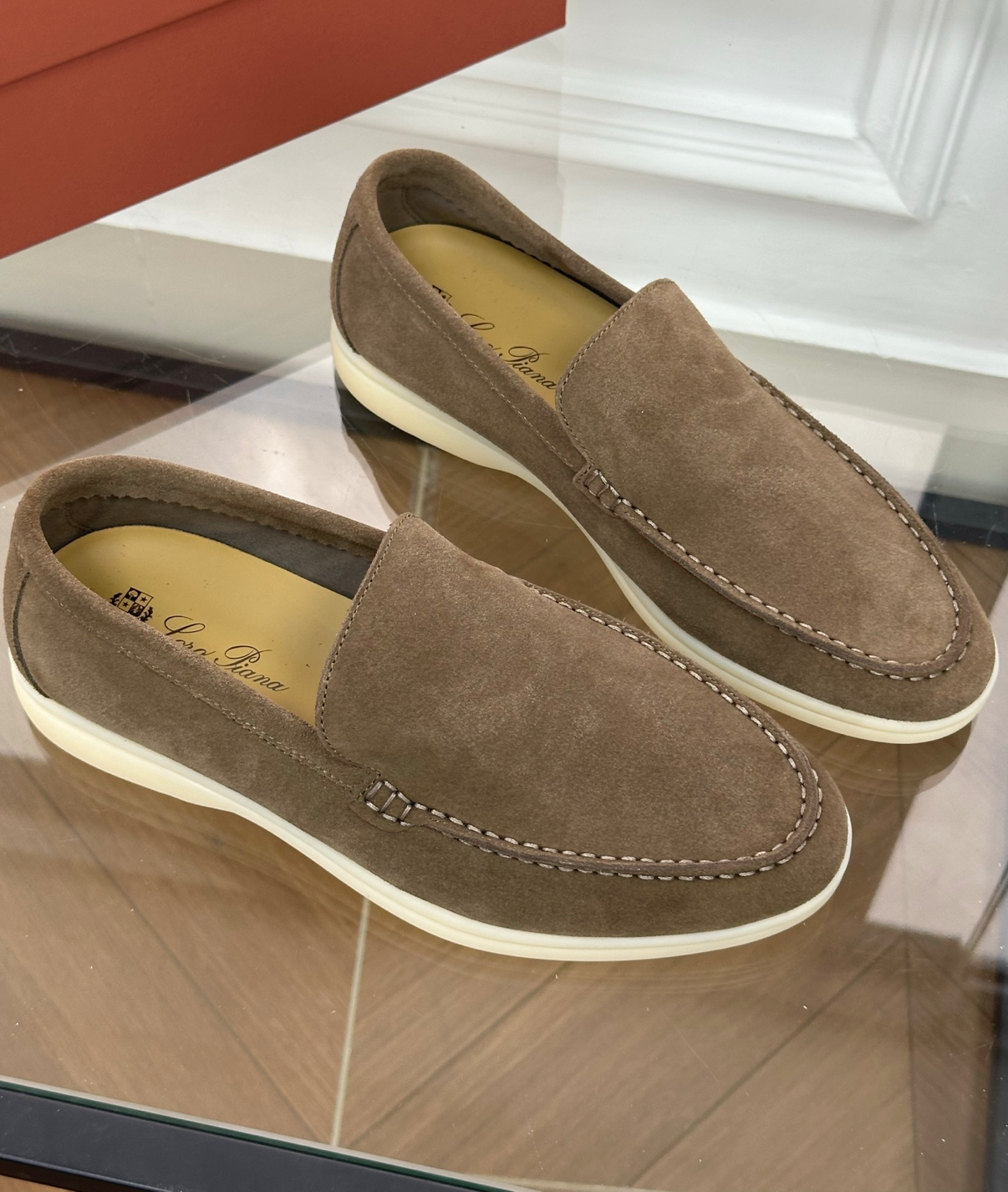 Moccasins Summer Walk Mud Suede