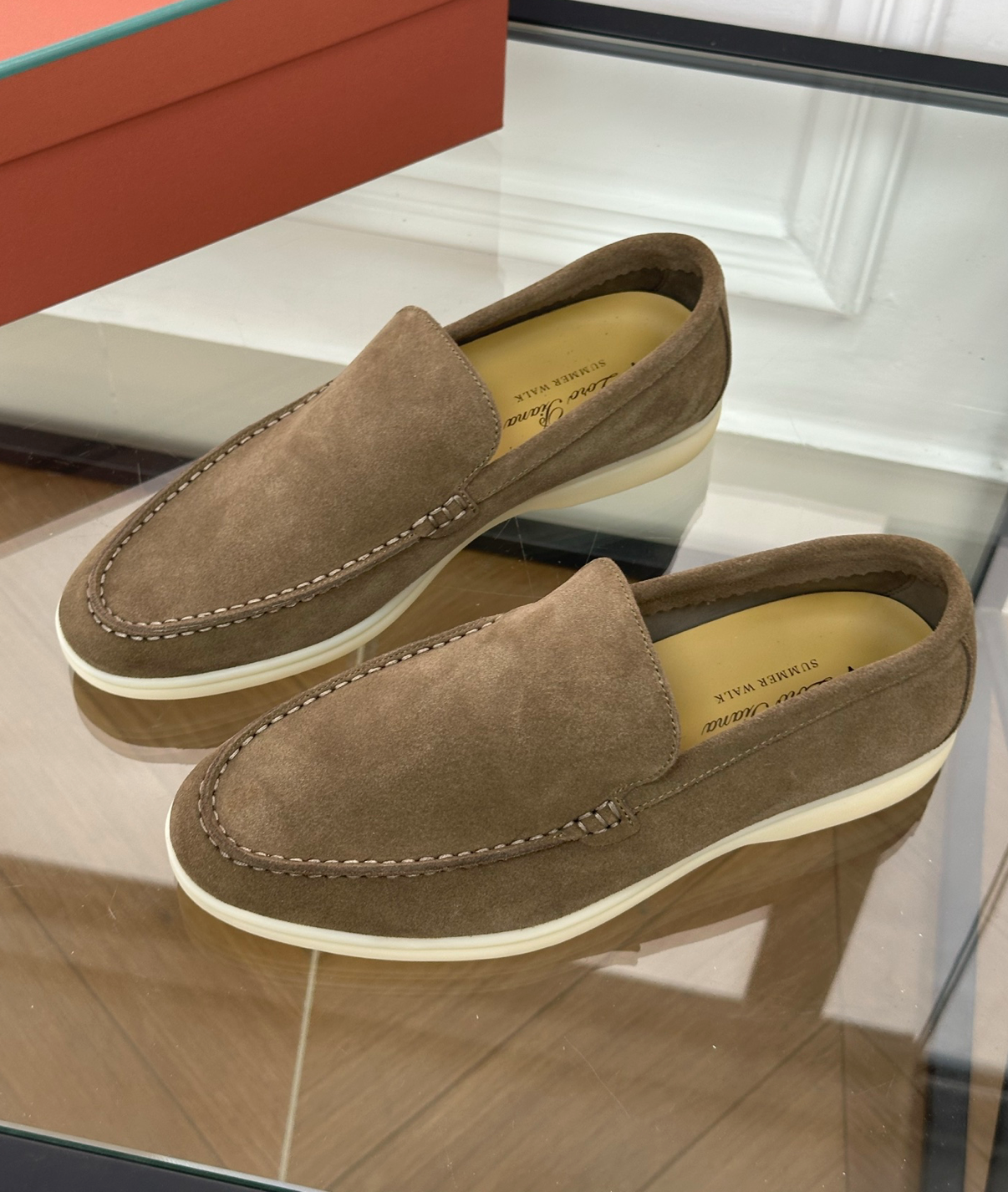 Moccasins Summer Walk Mud Suede