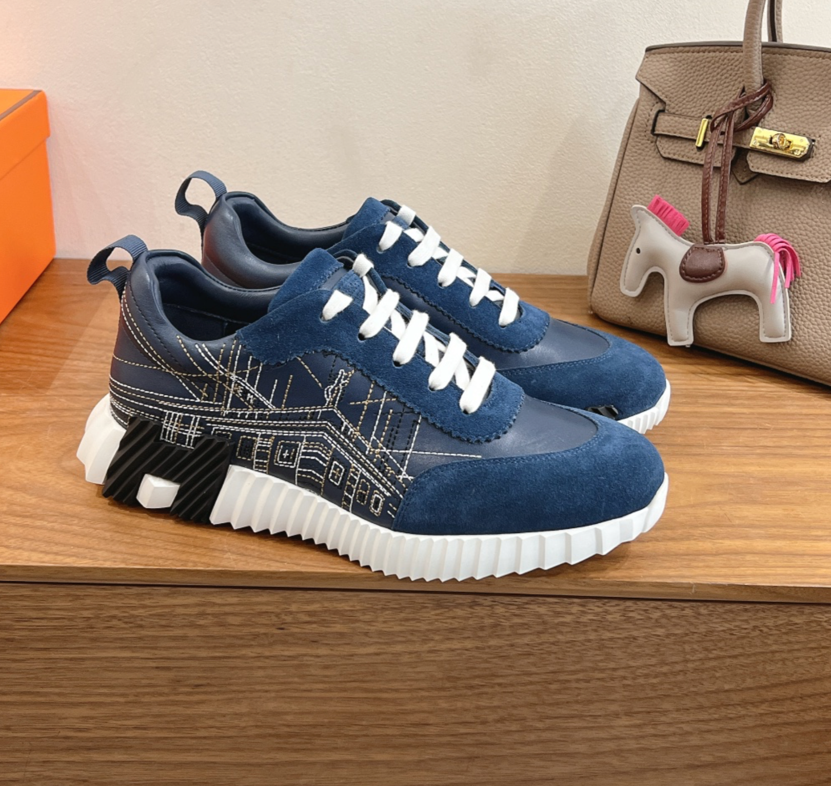Hermès Bouncing Blue Urban