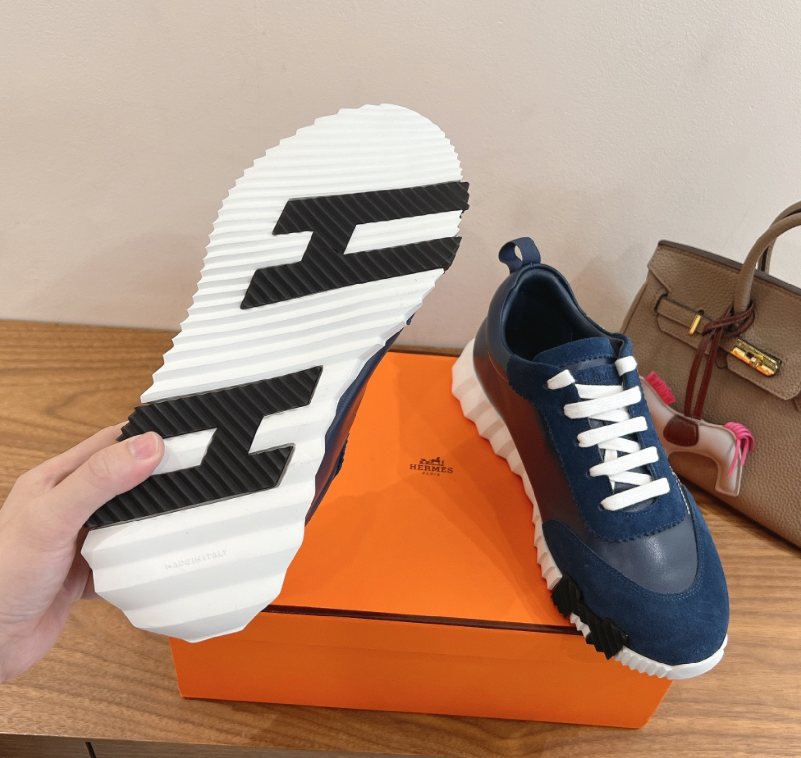 Hermès Bouncing Blue Urban