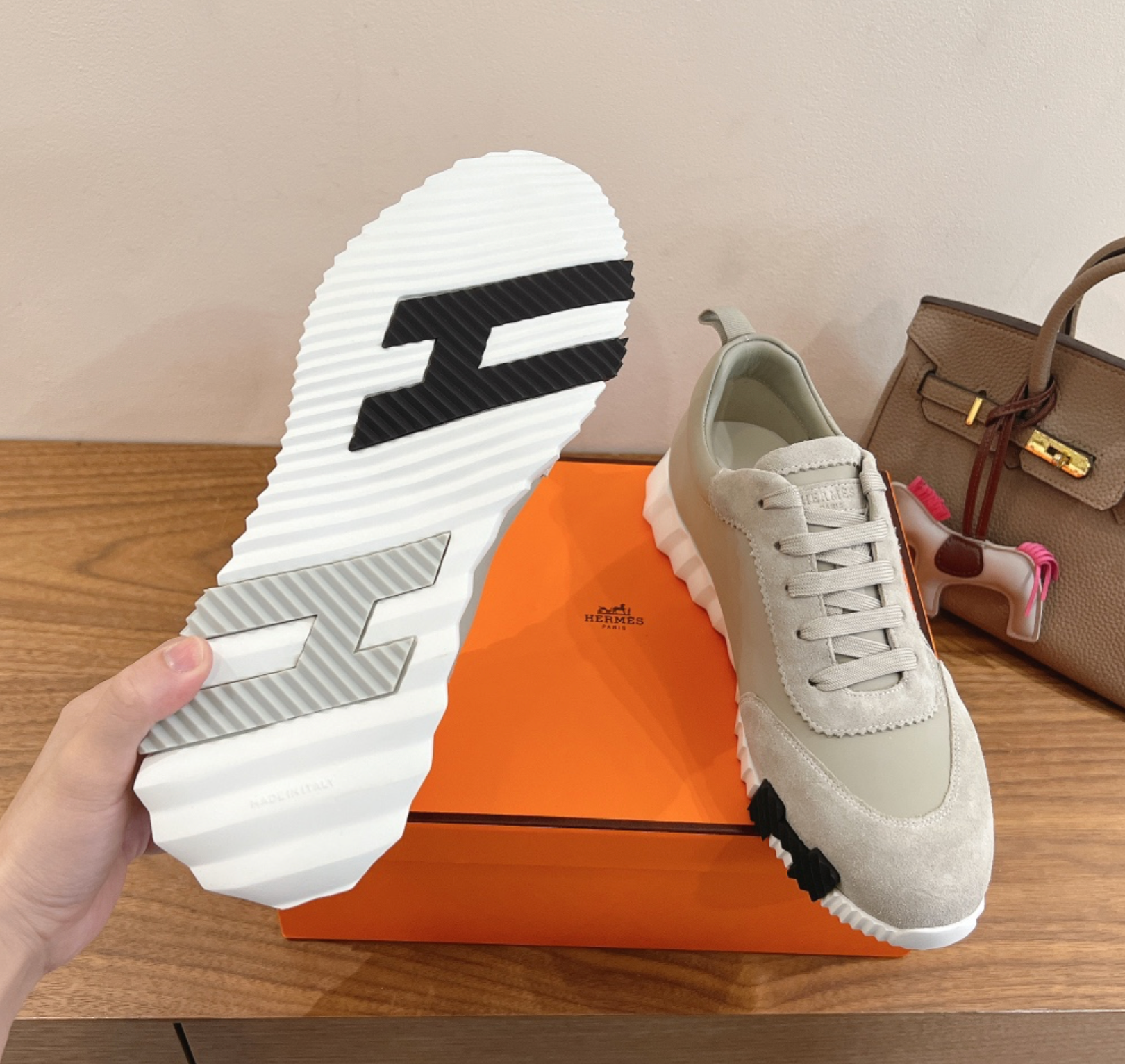Hermès Bouncing Grey Urban