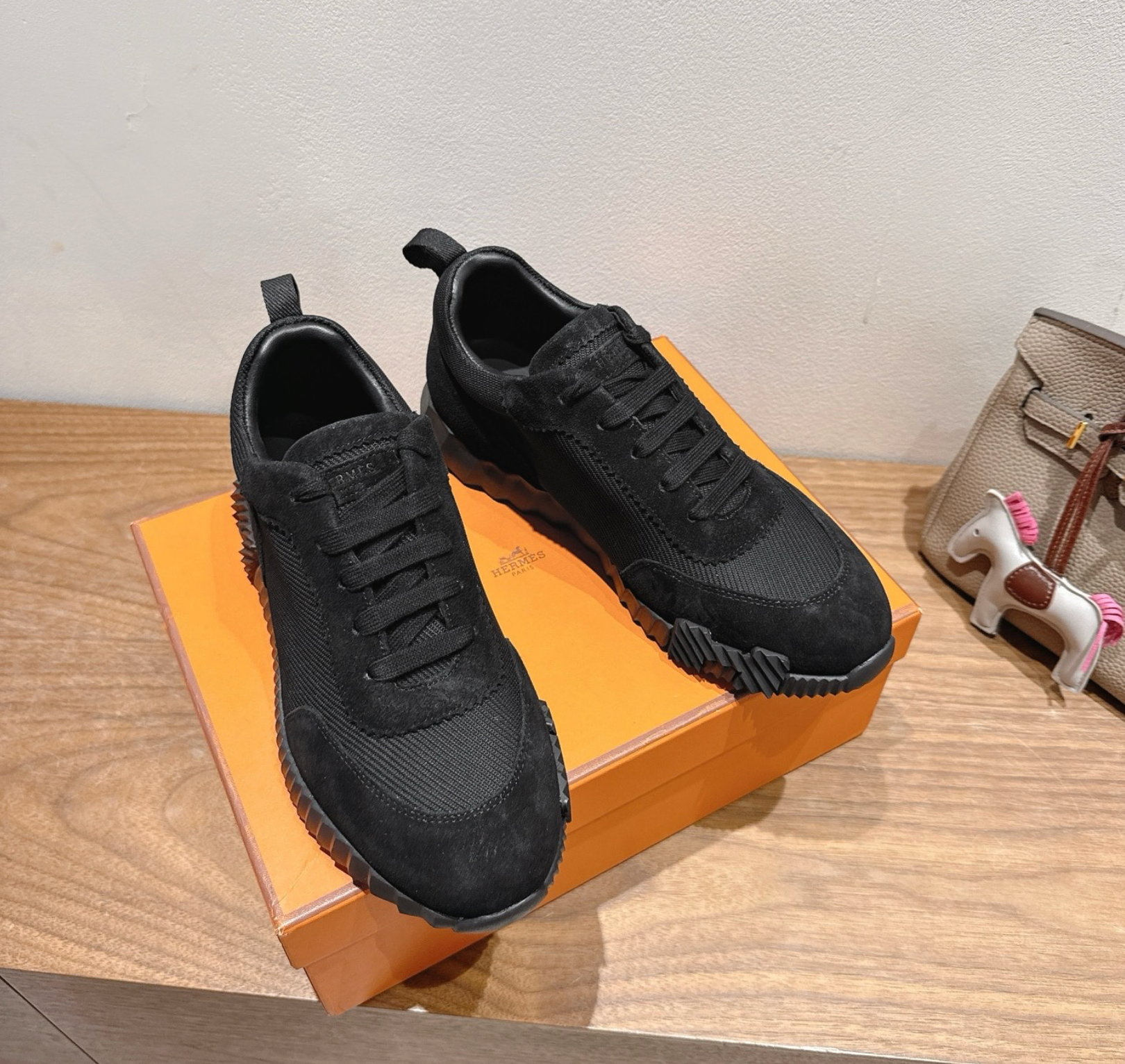 Hermès Bouncing Black Sneaker