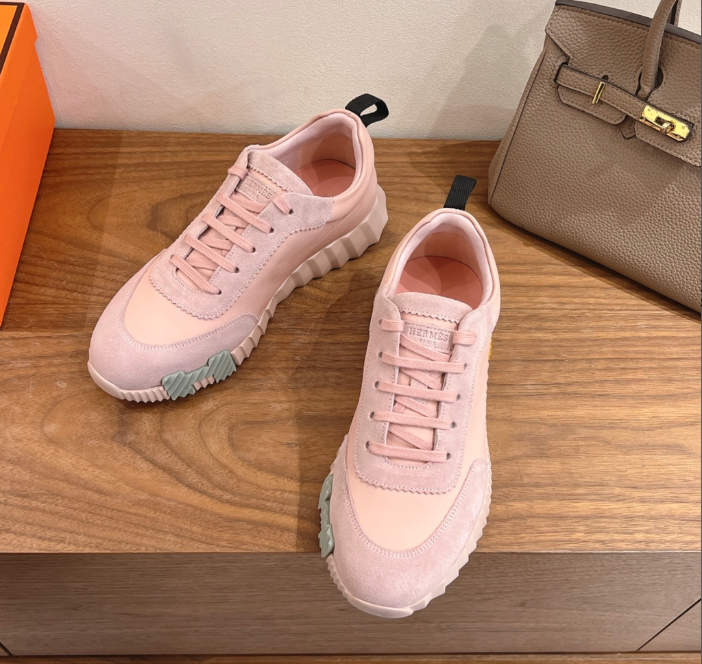 Hermès Bouncing Pink Sneaker