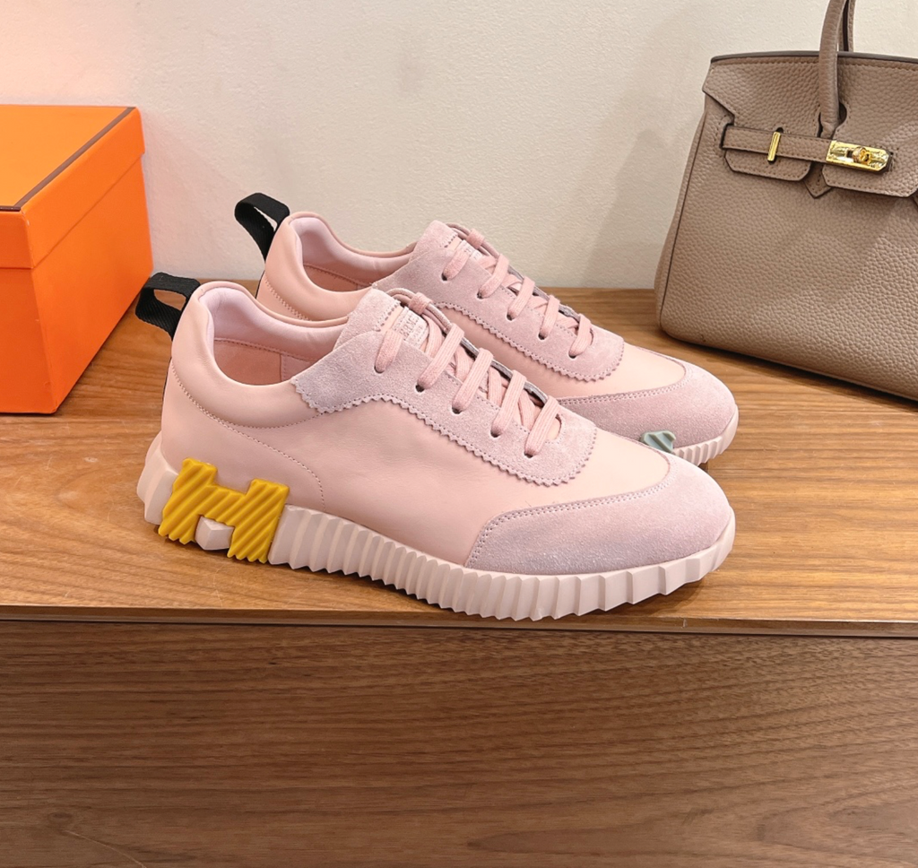 Hermès Bouncing Pink Sneaker