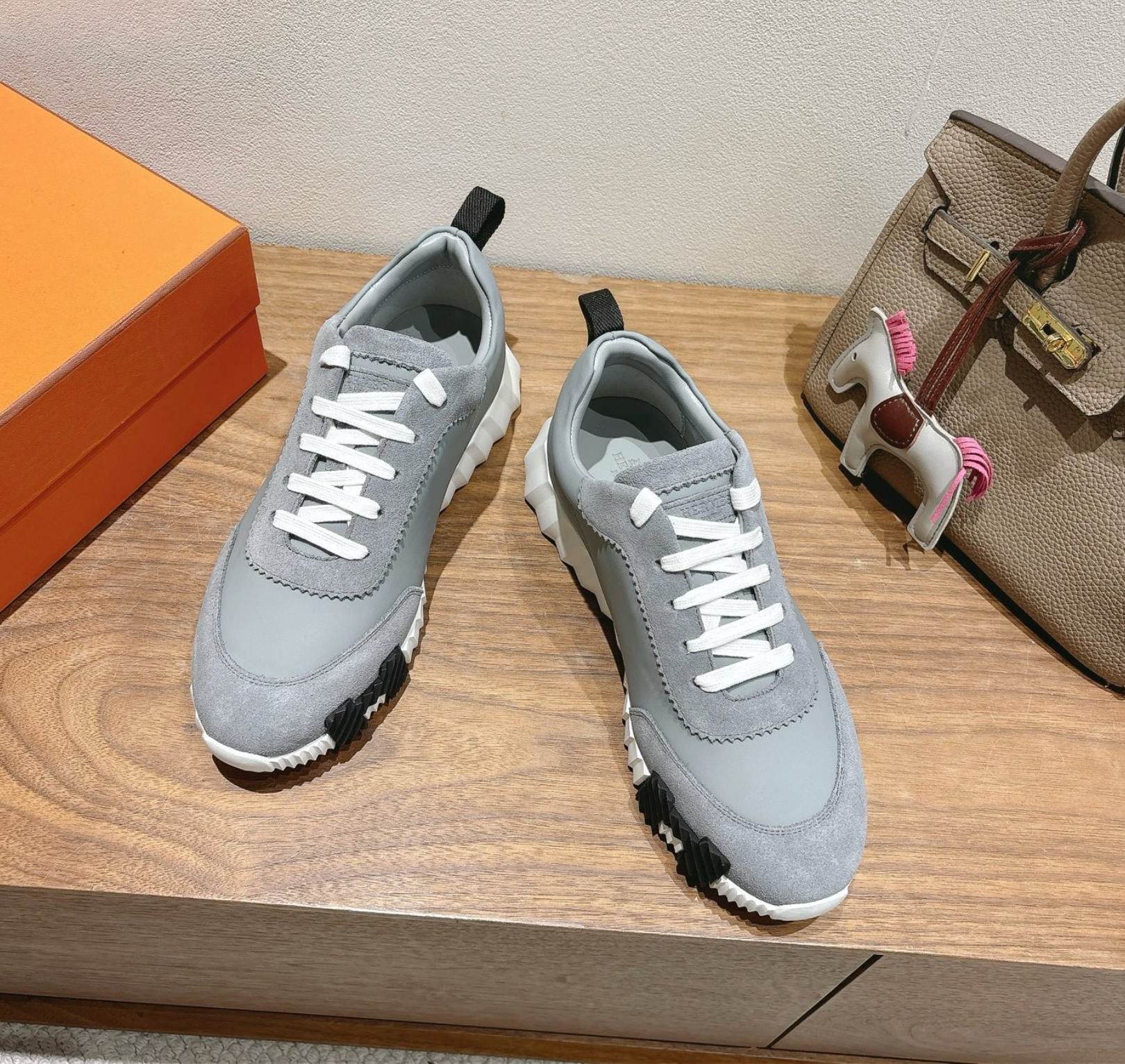 Hermès Bouncing Thunder Blue Sneaker