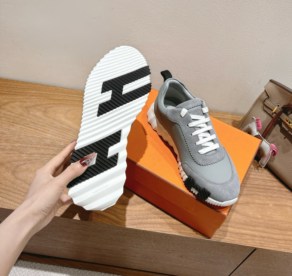 Hermès Bouncing Thunder Blue Sneaker