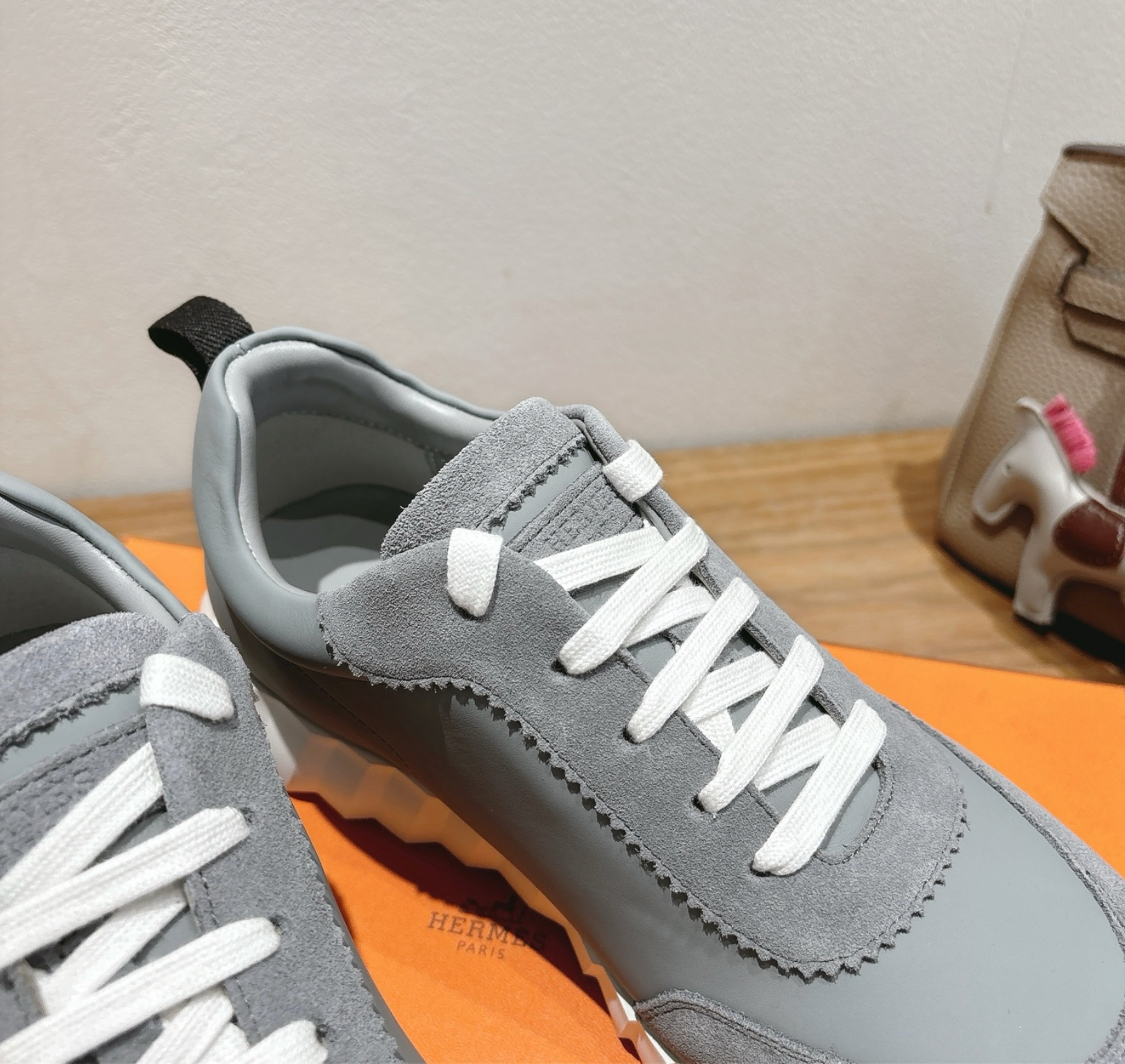 Hermès Bouncing Thunder Blue Sneaker
