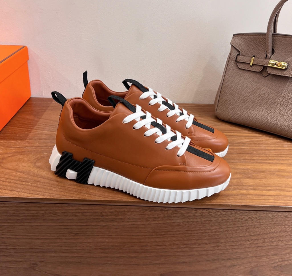 Hermès Jump Light Brown Sneaker