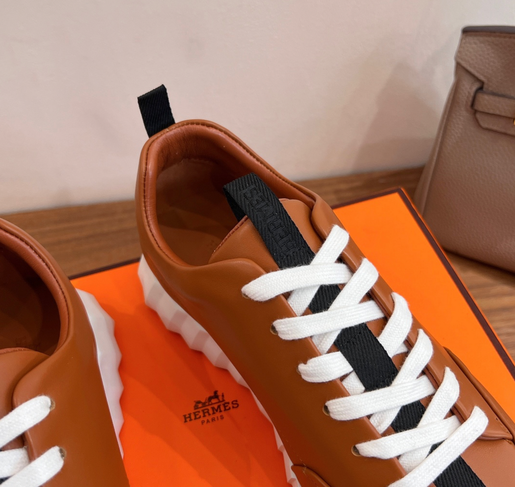 Hermès Jump Light Brown Sneaker