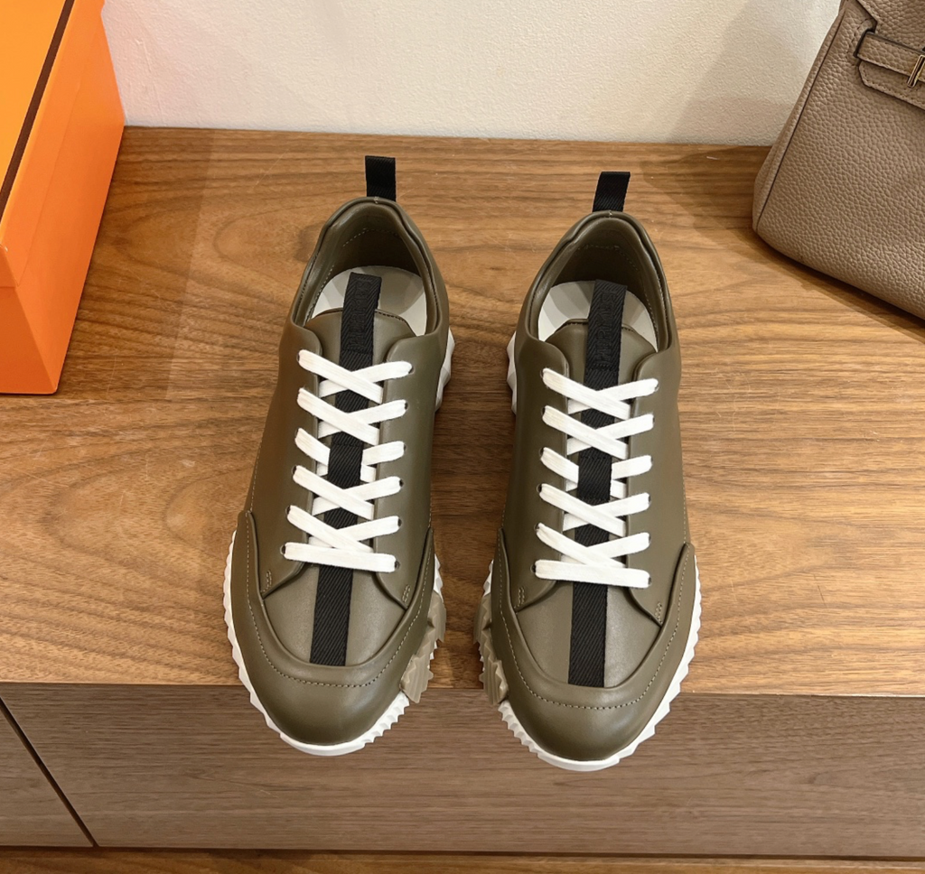 Hermès Jump Olive Sneaker