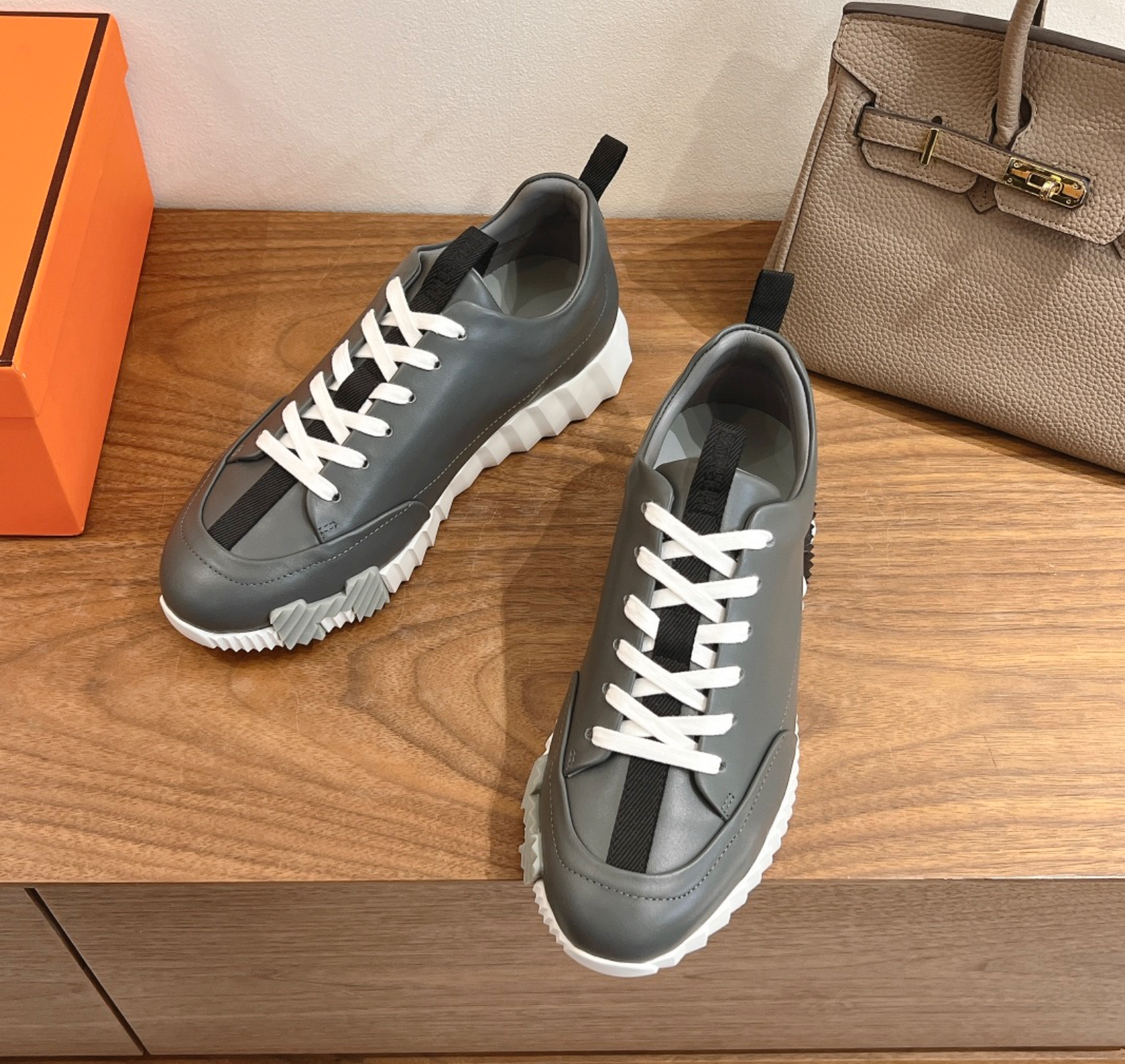 Hermès Jump Grey Sneaker